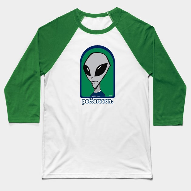 Elias "Alien" Pettersson Baseball T-Shirt by Beerleagueheroes.com Merch Store